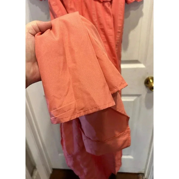 The Nines by Hatch Elbow Sleeve Tonal Maternity Dress Women’s Size Medium Pink - Picture 7 of 8